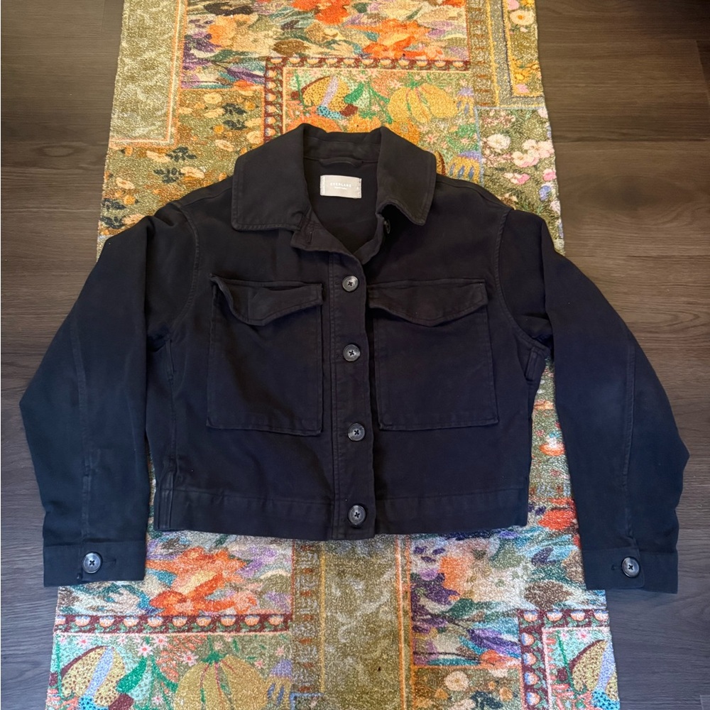 Everlane Washed Black Jacket